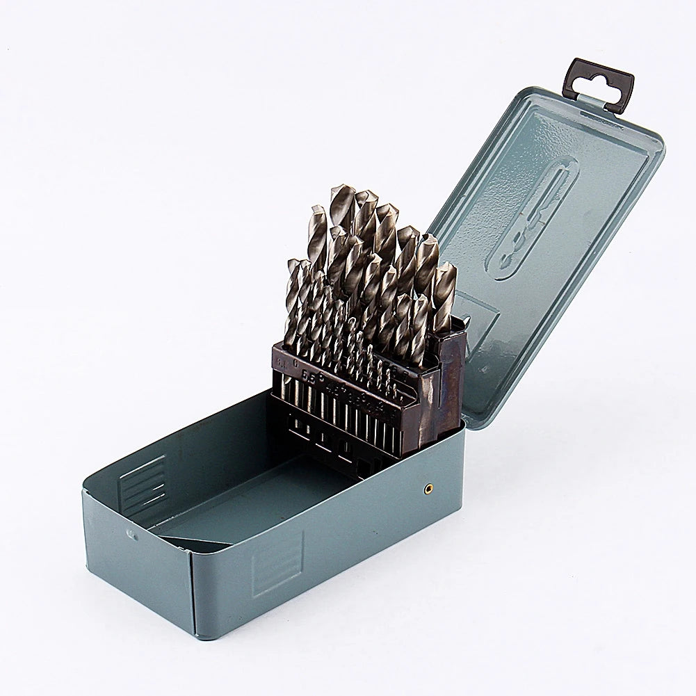 High Quality HSS Metal Drill Set Drilling Bit Tool 1‑13mm New Metal Drill Bit Power Tool Accessory Peaceful Pleasures Health and Wellness