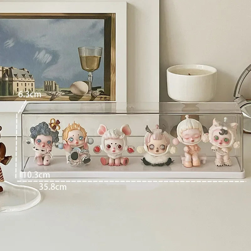 Acrylic Figure Display Case – Dustproof Toy & Doll Showcase