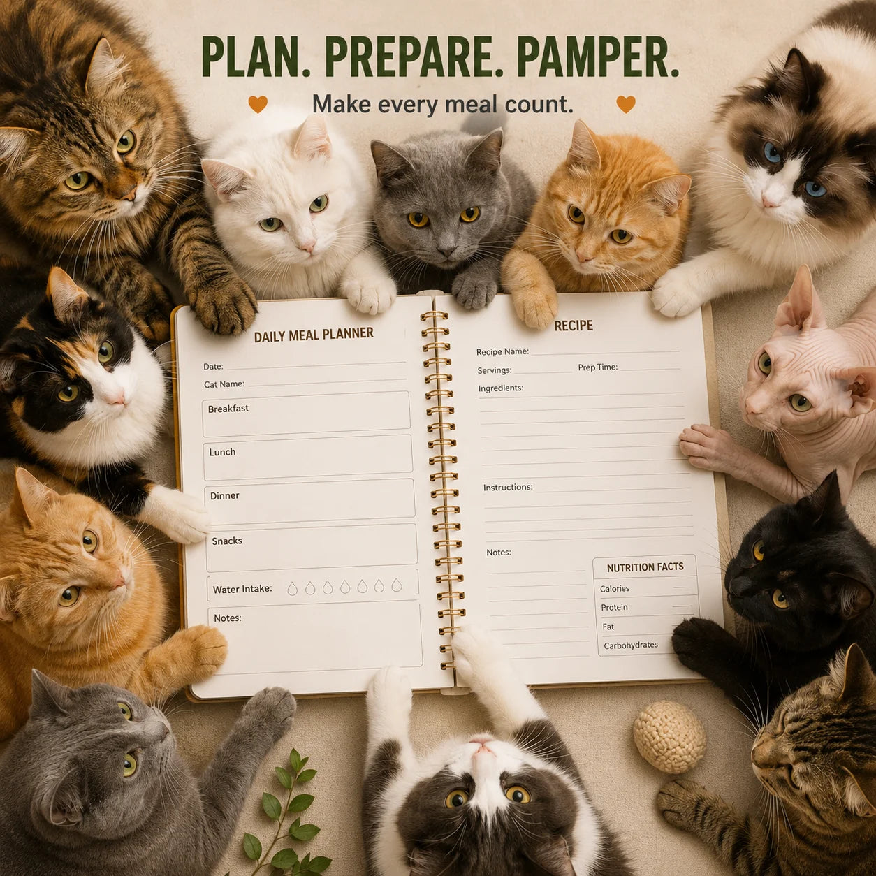 All Cat Breeds Recipe Cover Features Multiple Making It Perfect