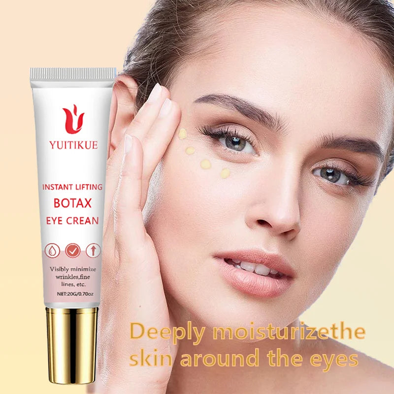 YUITIKUE Instant Lifting Botax Eye Cream | Visibly Minimizes Wrinkles & Fine Lines | Gentle Anti-Aging Eye Care 20g Peaceful Pleasures Health and Wellness