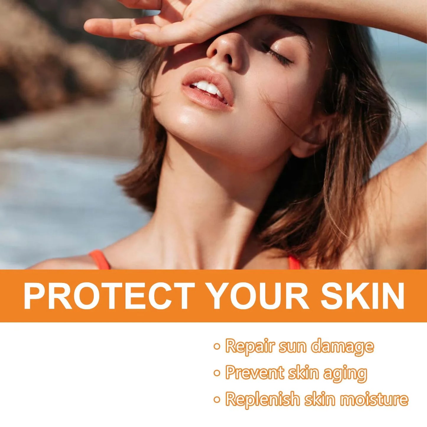 Facial Body Sunscreen Spf100 Anti Sun UV Protector Solar Skin Protective Sunblock Oil-Control Moisturizing Whitening Sun Cream Peaceful Pleasures Health and Wellness