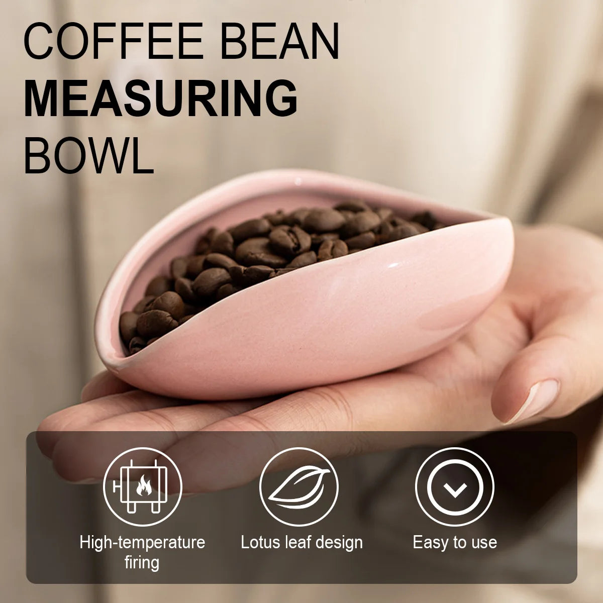 Coffee Bean Dosing Cup, RDT Spray Bottle Set, Coffee Bar Accessories, Ceramic Dosing Vessel Tray/Single Dose Measuring Tray Kit Peaceful Pleasures Health and Wellness