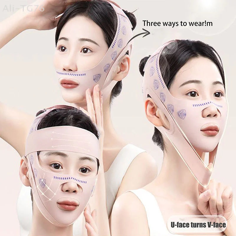 V-Line Face Sculpting Sleep Mask | Adjustable Chin Lifting Strap