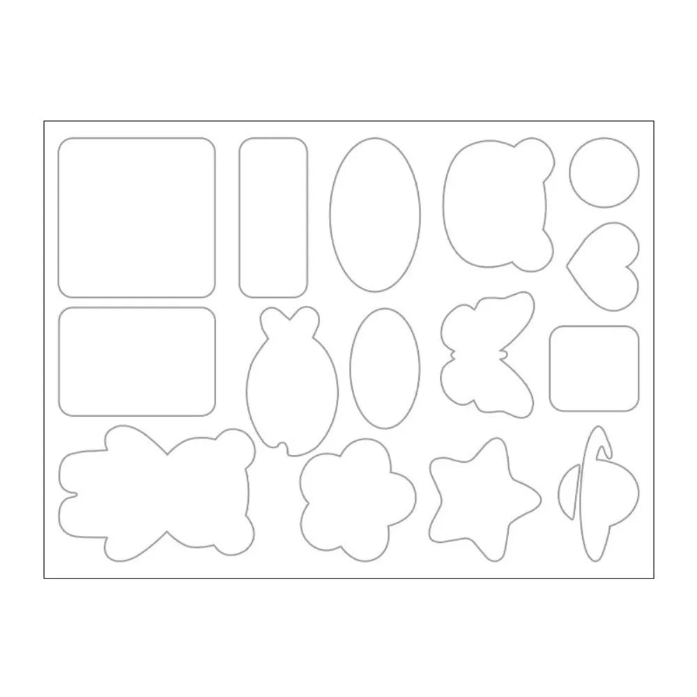 Apparel Applique Self Adhesive Black Patches DIY Craft Washable Waterproof Patch Sewing Fabric Sticker Thermal Transfer Peaceful Pleasures Health and Wellness White