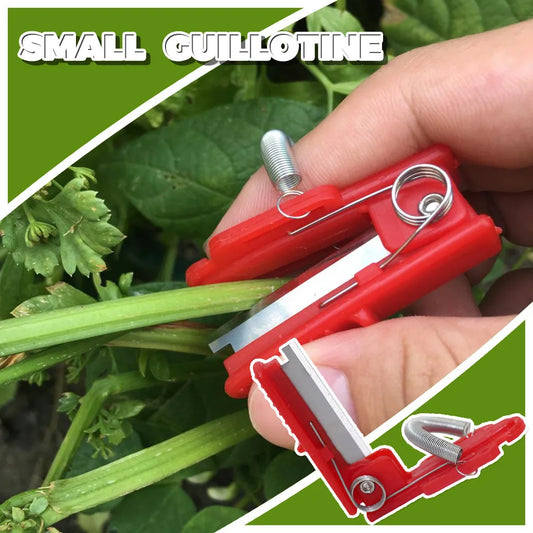 Thumb Cutter Garden Tool – Stainless Steel Pruning Shear Thumb Pruning Shear Oasis Select red