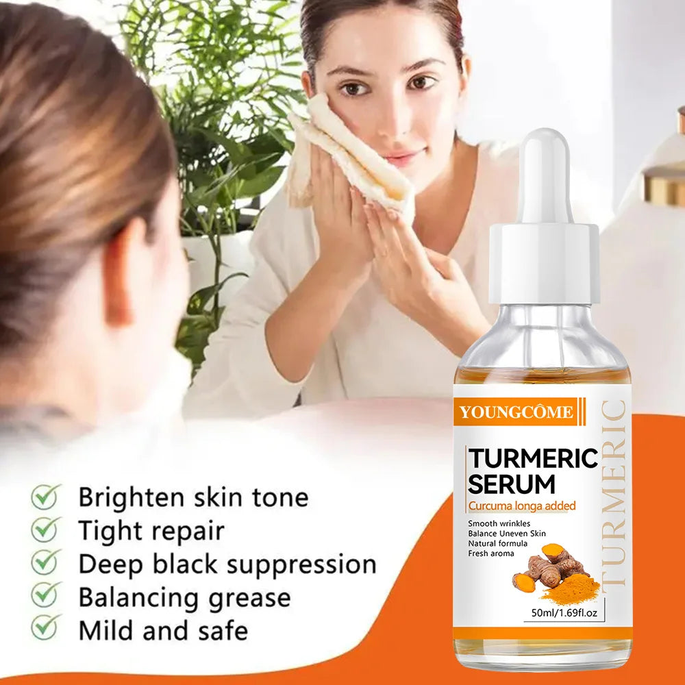 YOUNGCOME Turmeric Facial Essence Serum | Anti-Aging & Moisturizing Facial Essence Serum Peaceful Pleasures Health and Wellness