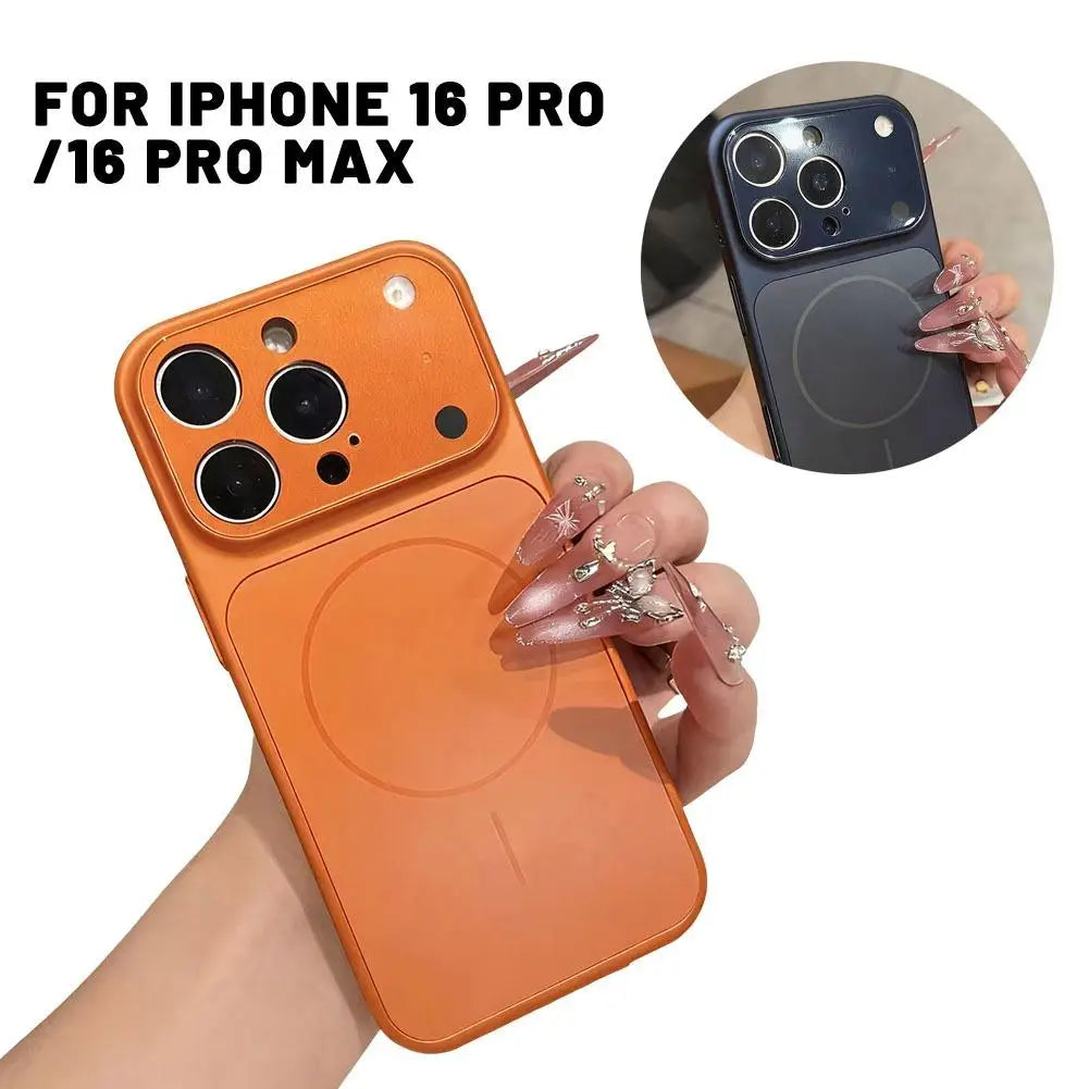 Nano Glass MagSafe iPhone Case – Matte, Magnetic & Drop-Proof