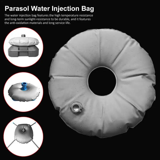 Umbrella Base Round Filling Water Weight Bag Flag Stand Umbrella Filled Holder Parasol Water Injection Bag For Outdoor Leisure Peaceful Pleasures Health and Wellness China Mainland