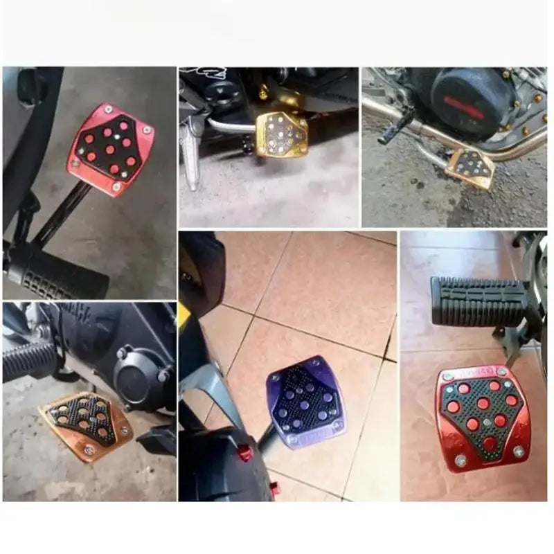 Universal Antislip Brake Pedal Cover Nonslip Motorcycle Footrest Foot Peg Brake Pedal For Motorcycle Accessories Peaceful Pleasures Health and Wellness