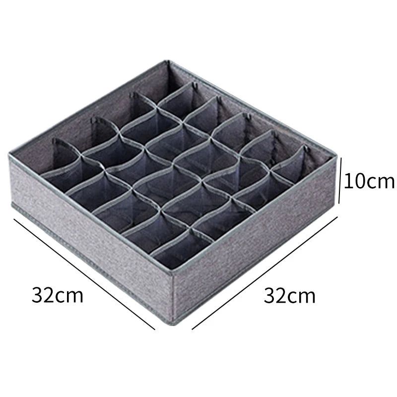 Folding Fabric Pants Storage Organizer & Drawer Divider Clothing Storage Organizer Peaceful Pleasures Health and Wellness A8