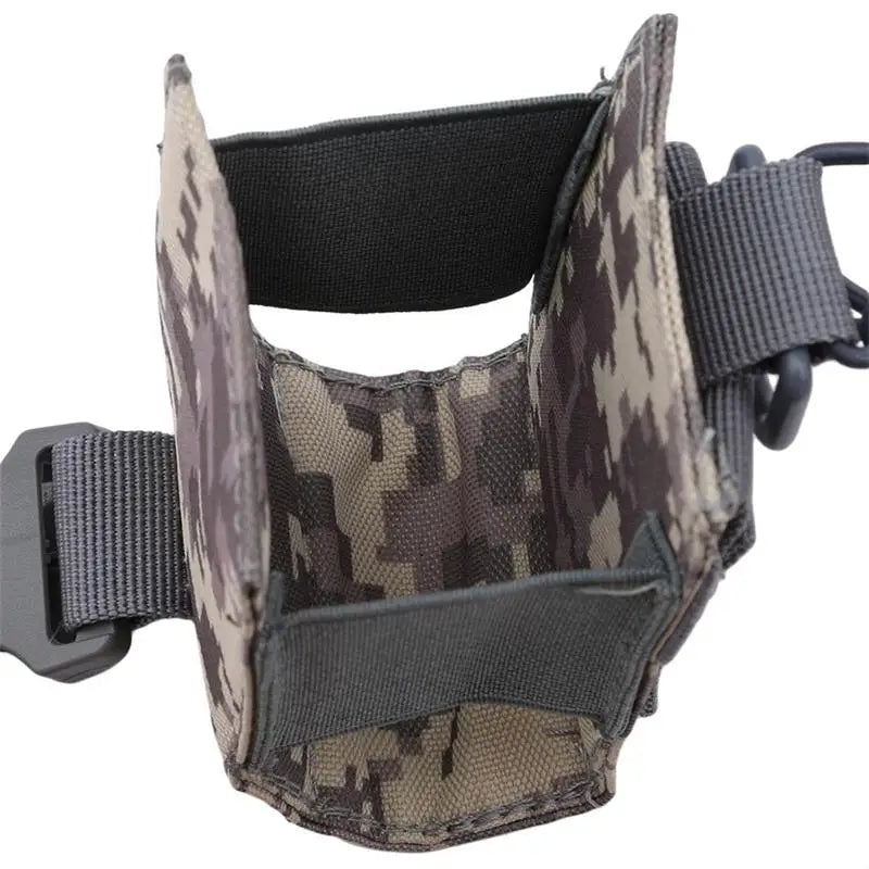 Tactical Molle Radio Walkie Talkie Holder Holster Portable Two-Way Radio Pouch Case for Outdoor Hunting Camping Activities Peaceful Pleasures Health and Wellness