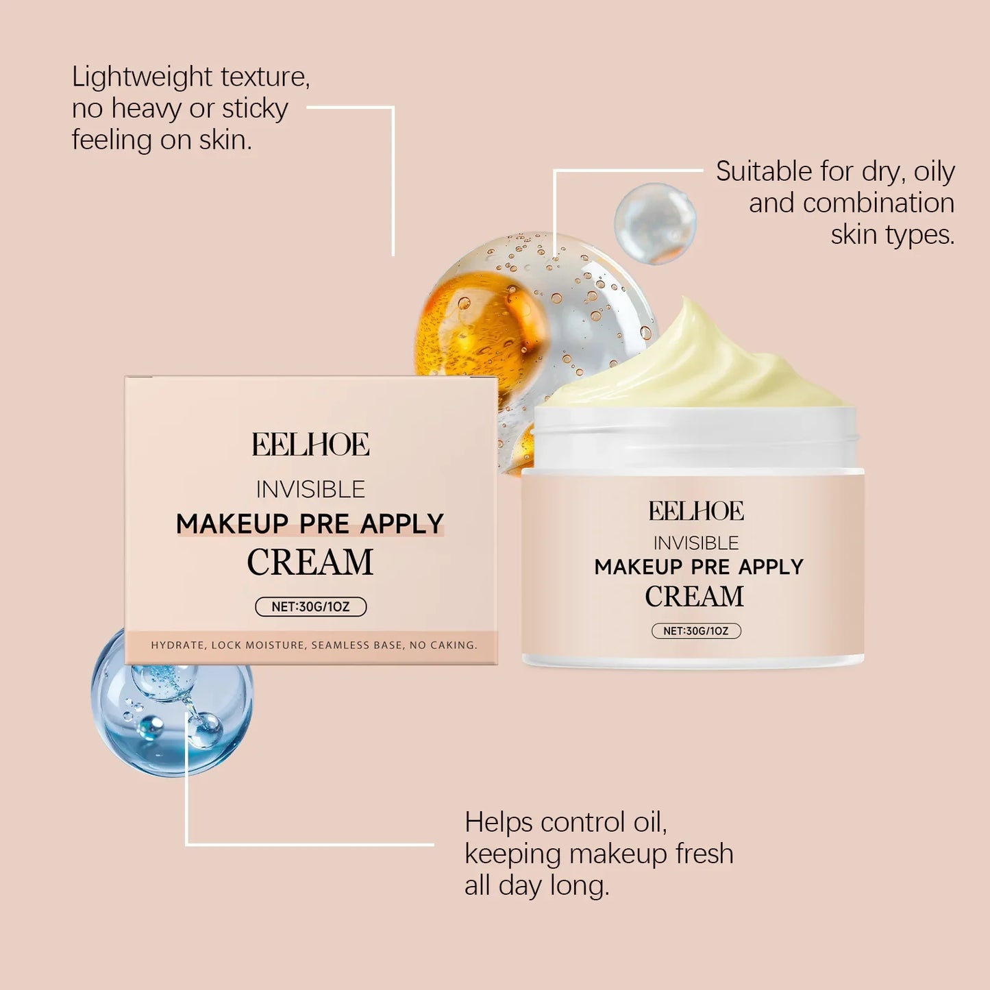 EELHOE Invisible Pore Primer – UV Protection & Brightening