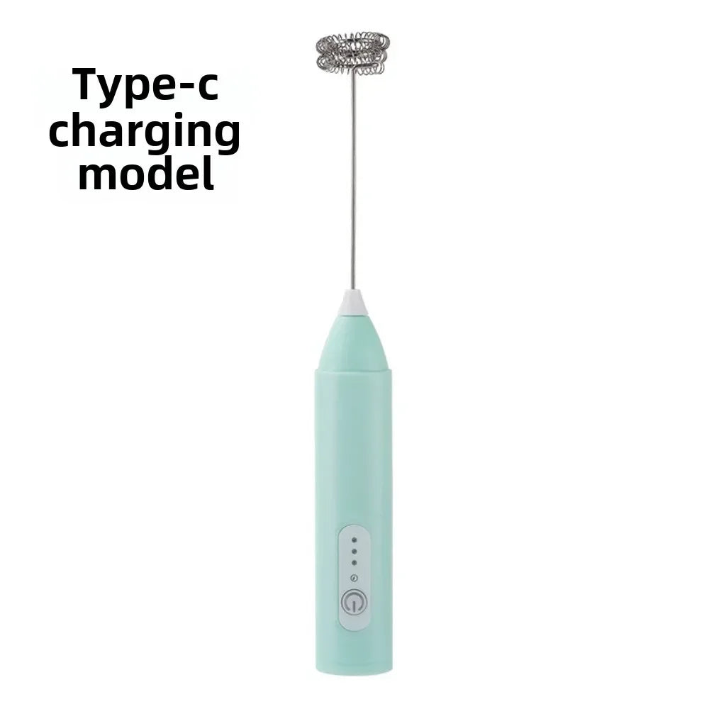 Mini USB Rechargeable Handheld Milk Frother & Foam Maker