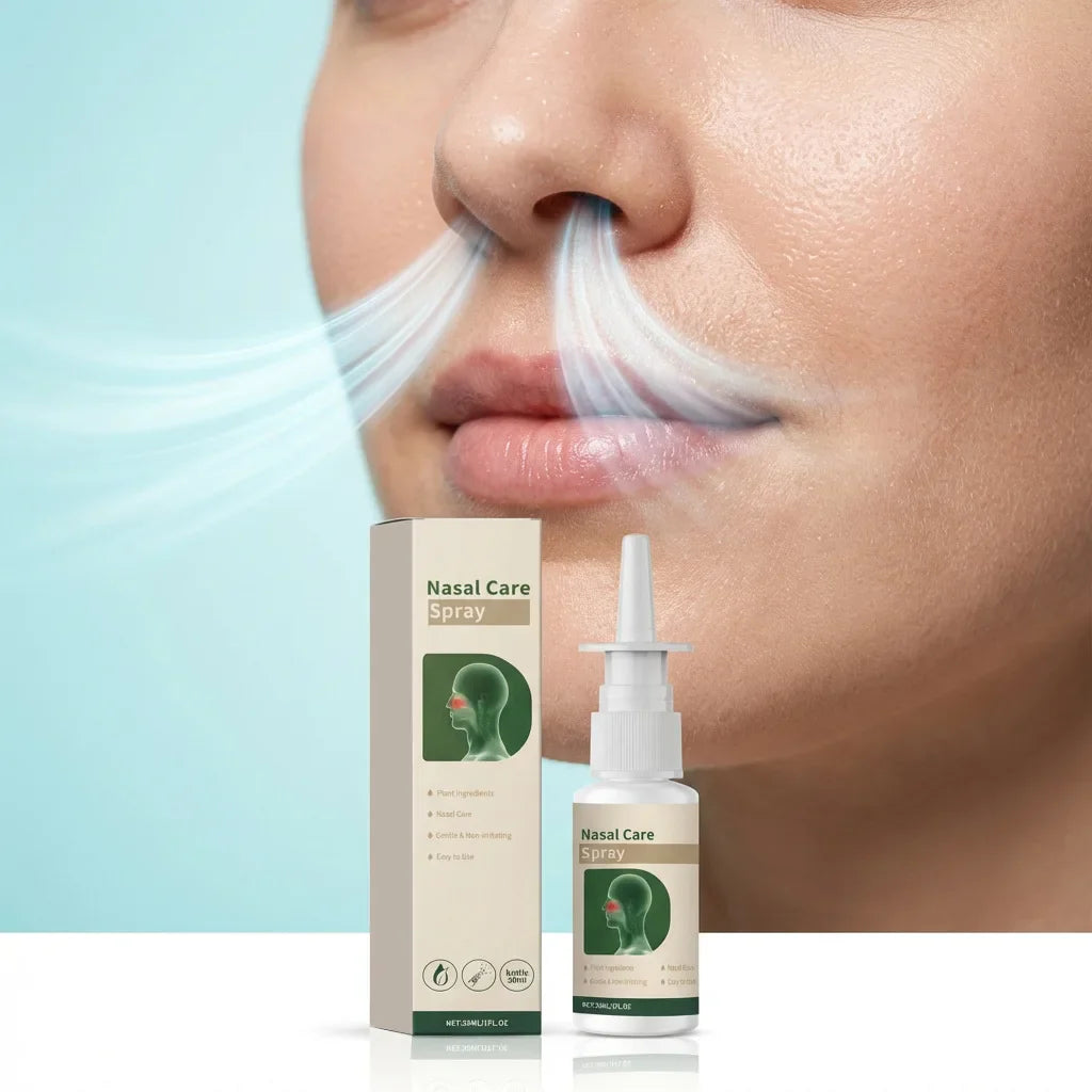 Plant-Based Nasal Cleaning Spray – Congestion & Mucosa Relief