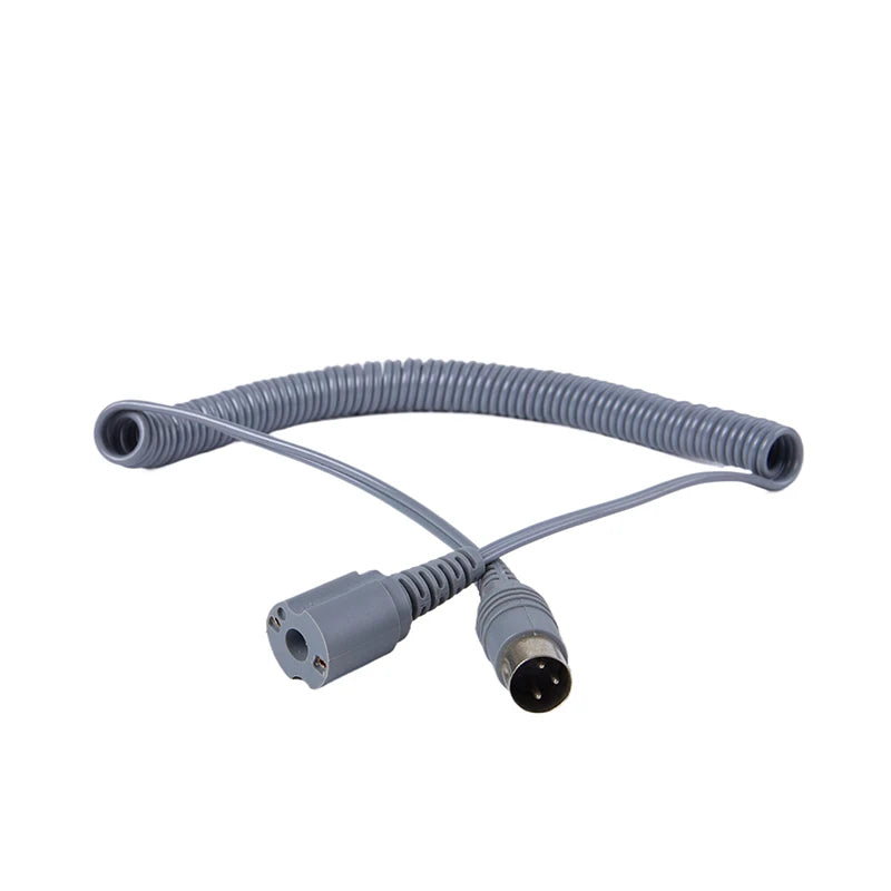 Strong Machine Accessories Nail Drill Handpiece Cord Power Cable For Electric Manicure Drill Gray Handle Rope Peaceful Pleasures Health and Wellness