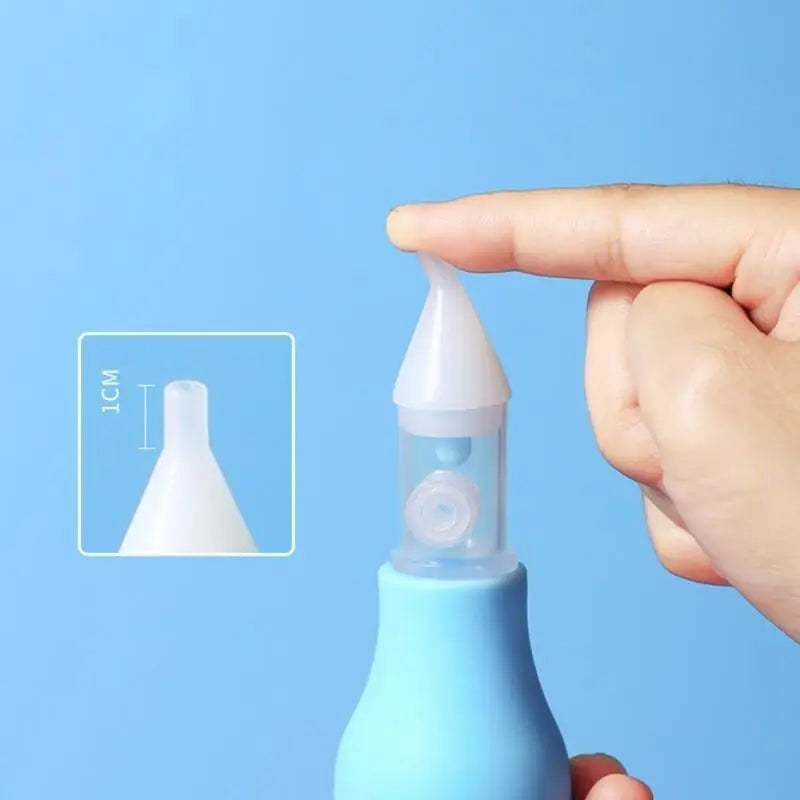 Baby Nasal Aspirator – Soft Silicone Backflow-Proof Nose Sucker
