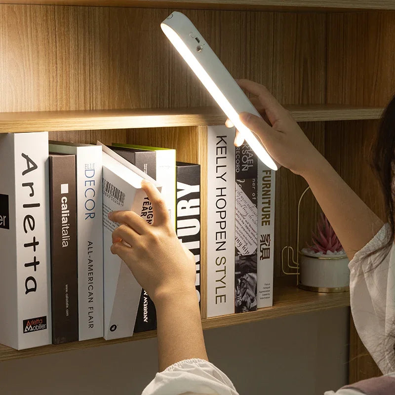 Magnetic LED Night Light Desk Lamp USB Rechargeable Dimming Table Lamp Computer Study Office Reading Stand Light for Bedroom Peaceful Pleasures Health and Wellness