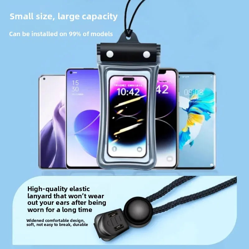 waterproof smartphone case cellphone pouch phone armbands and pouches waterproof phone bag floating phone case under water Peaceful Pleasures Health and Wellness
