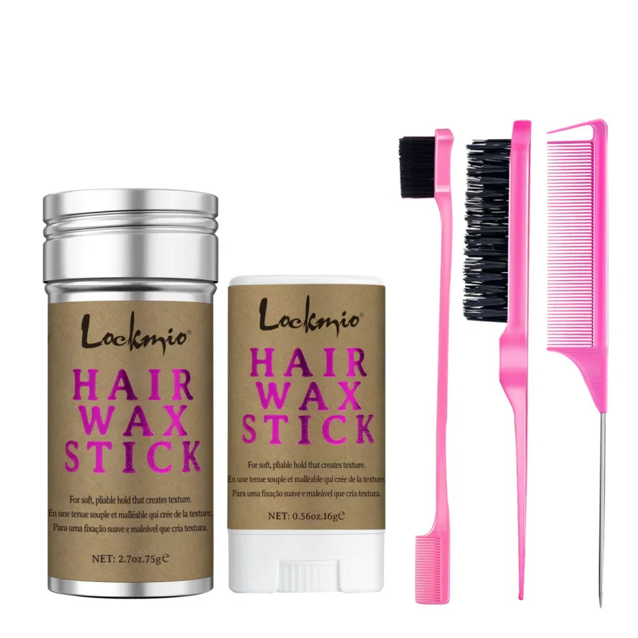 LOCKMIO Hair Wax Stick – Anti-Frizz Flyaway Control 16g
