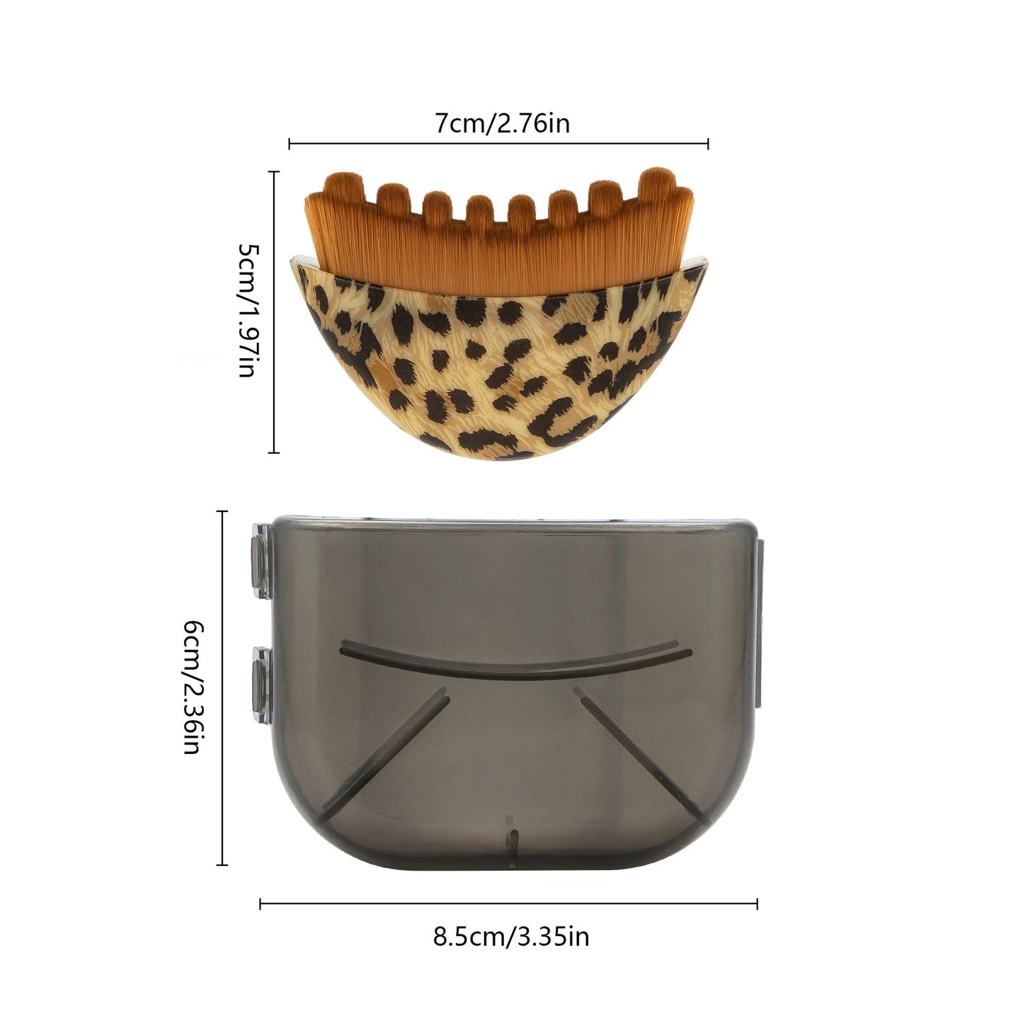 Face Contour Brush – Jawline Sculpting & Drainage Massager