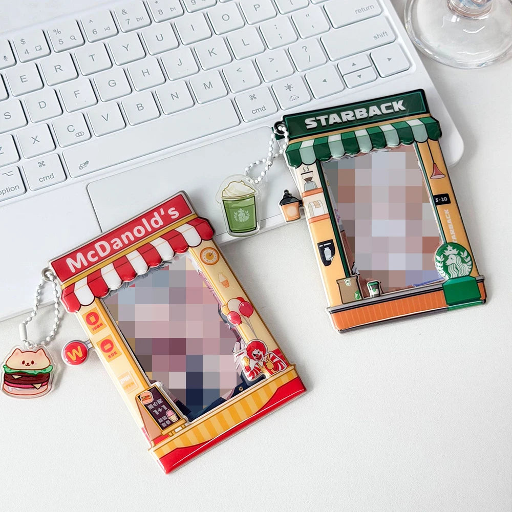 PVC Card Holder 3-inch Small Polaroid Storage Cover ID Protection