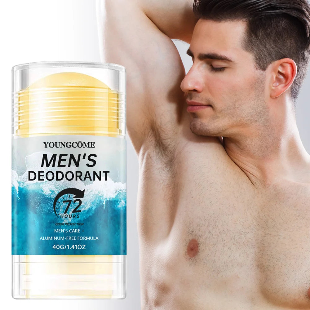 YOUNGCOME 72H Men's Deodorant Stick – Anti-Sweat Odor Control Men's Deodorant Stick Peaceful Pleasures Health and Wellness