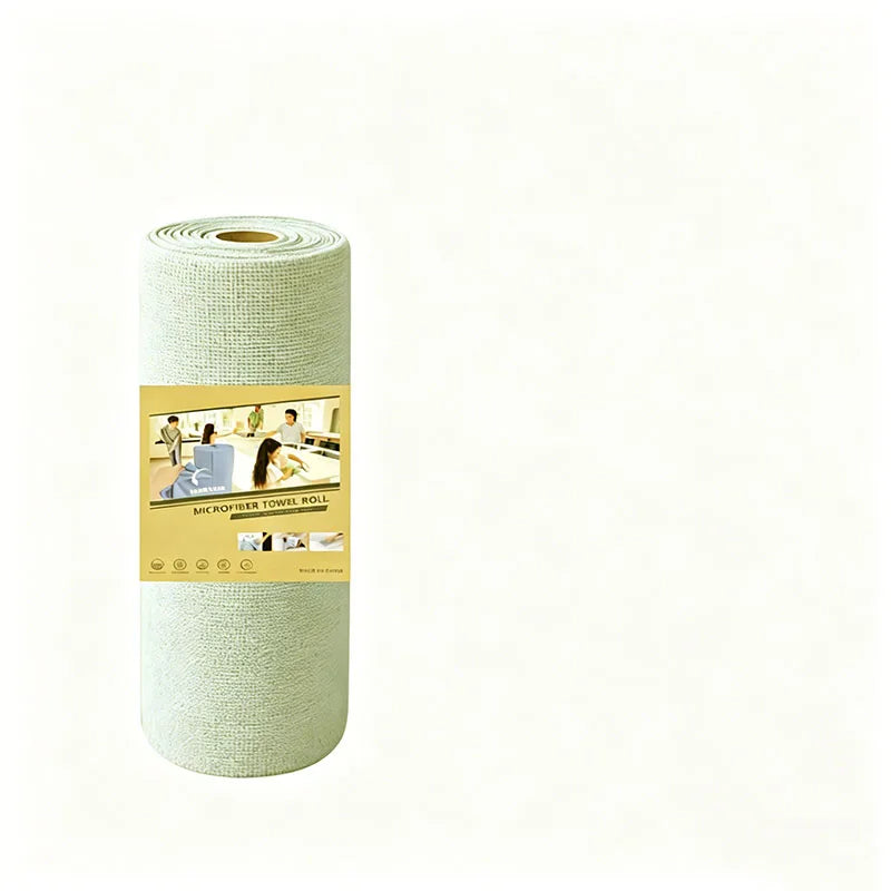 Tearable Cleaning Towel Roll – Reusable Absorbent Wipes (20 Sheets)