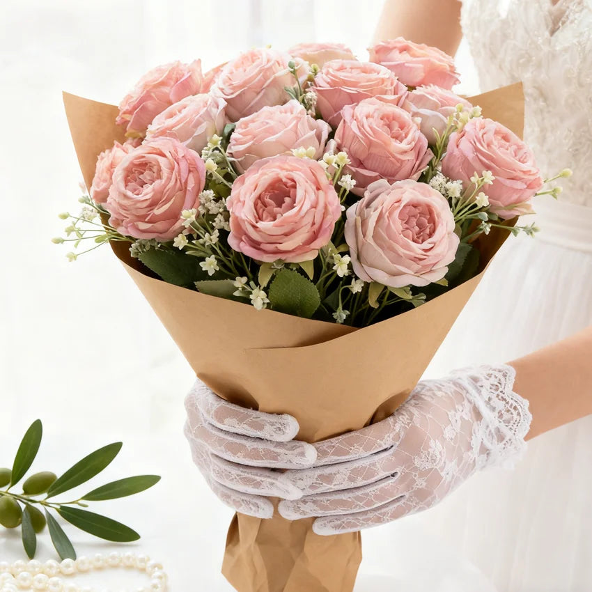 Artificial Silk Peony Flowers | Wedding, Party & Home Décor