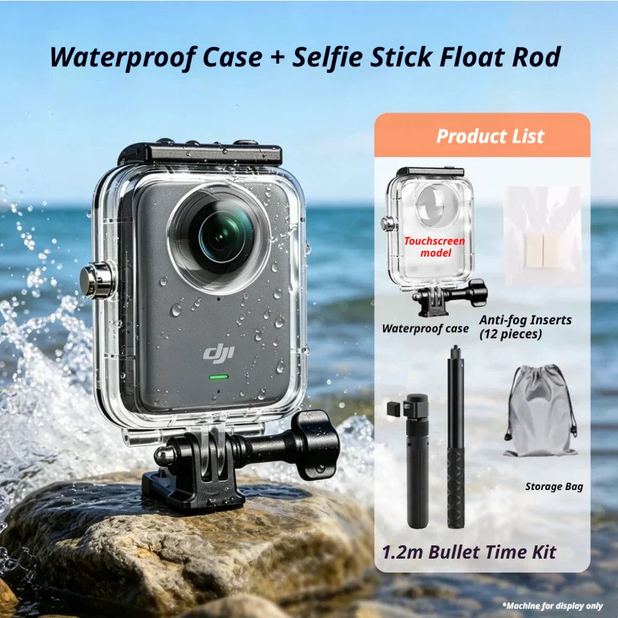DJI Osmo 360 Waterproof Diving Case – 6M Underwater Protection
