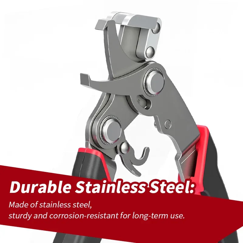 Stainless Steel Car Clip Pliers Automotive Snap Pliers Fastener Remover for Mechanics DIY Garage Workshop Auto Repair Users Peaceful Pleasures Health and Wellness
