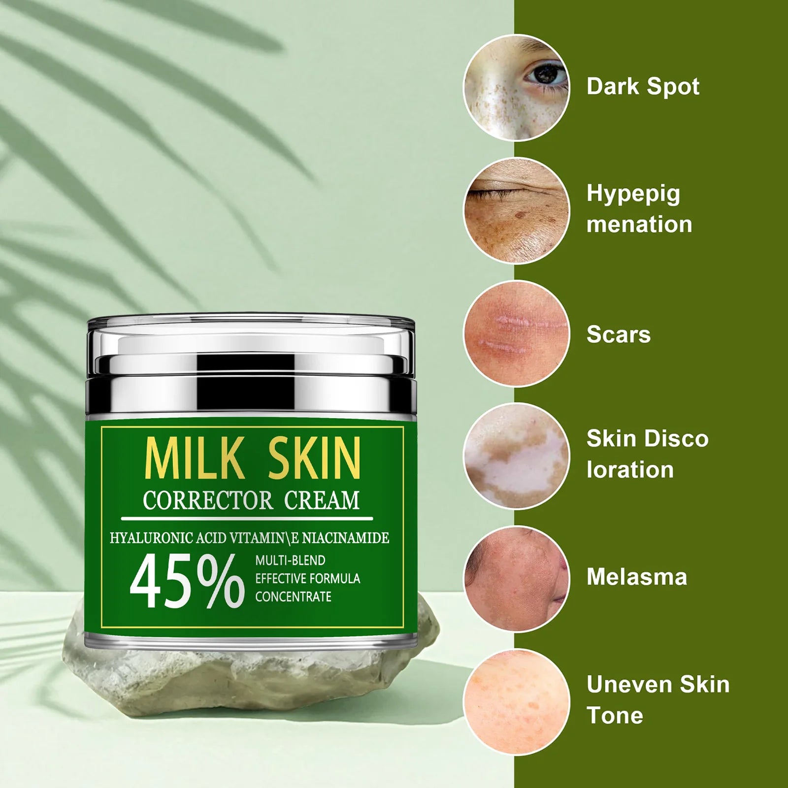 ENVISHA Dark Spot Remover Corrector for Face and Body, Dark Spot Corrector Cream,Moisturizer-Remover Sun Spot, Age Spot,Melasma, Peaceful Pleasures Health and Wellness