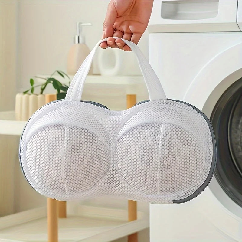 2-Pack Bra Laundry Bags – Anti-Deformation Mesh Wash Pouches