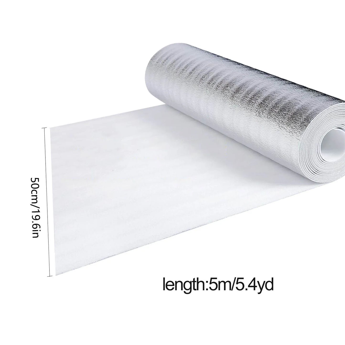 5m 10m Wall Thermal Insulation Reflective Film Aluminum Foil Roof