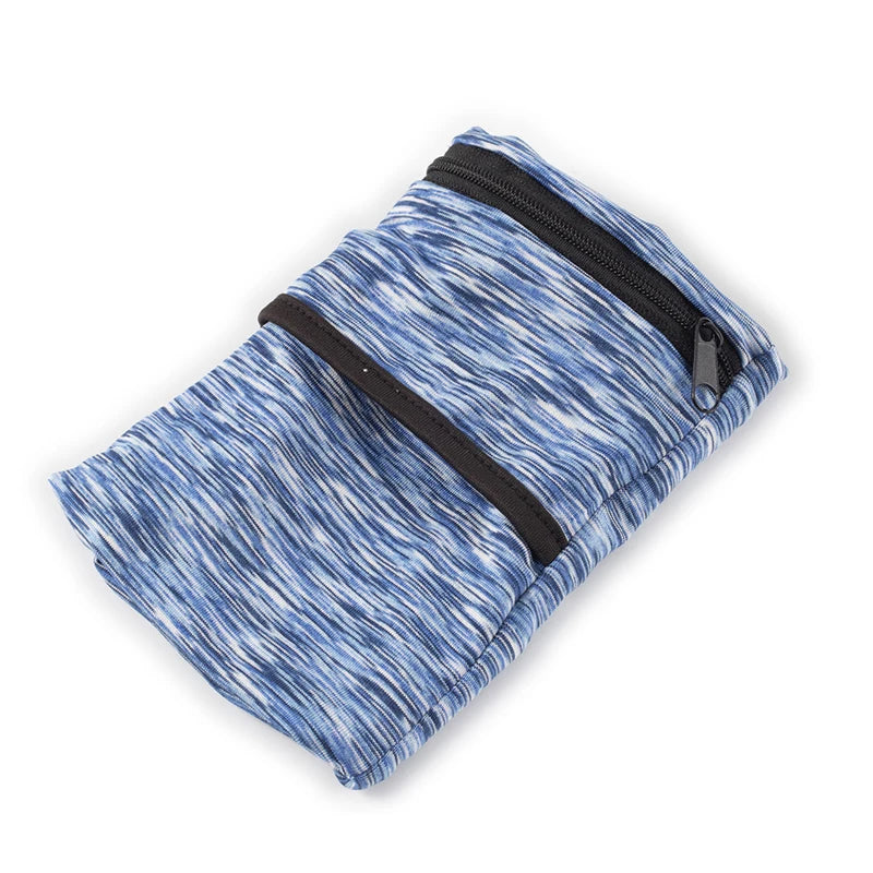 Bag For Mobile Phone Case Armbands mp3/mp4 Bags Sleeve Bags For Jogging Cell Phone Accessories Woman Running Wrist Holder Peaceful Pleasures Health and Wellness Blue