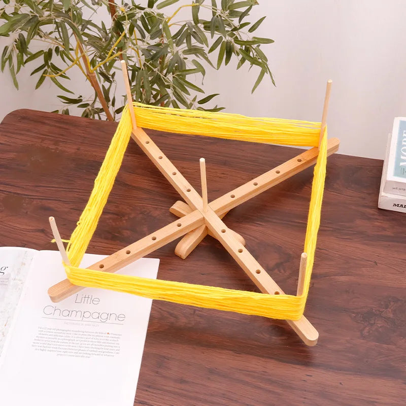 DIY Knitting Tool Wooden Yarn Swift & Winder Holder – Hand Knitting Tool for Wool, Thread, Fiber | DIY Patchwork Accessories Peaceful Pleasures Health and Wellness