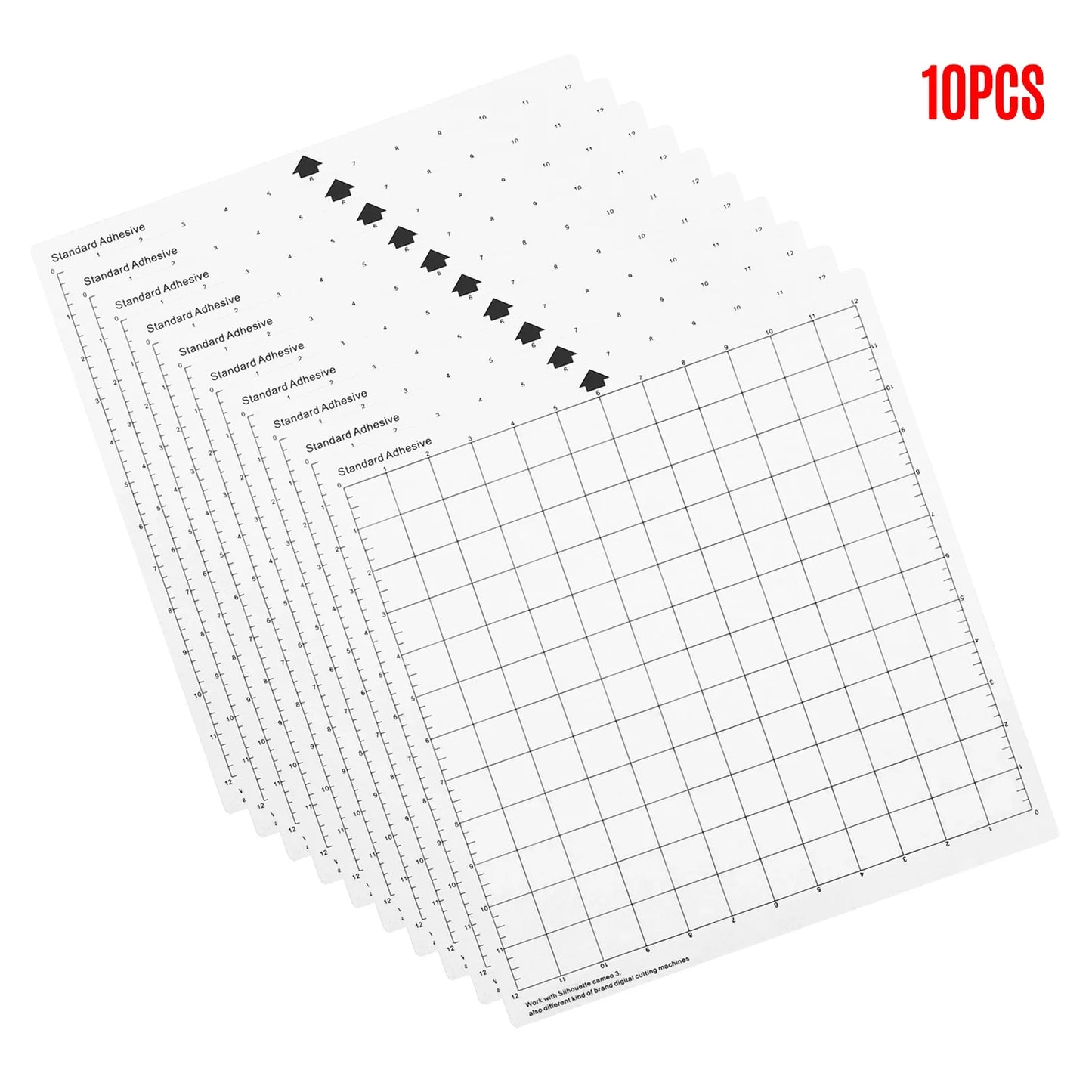 3 5 Replacement Cutting Mat Transparent Adhesive Measuring Grid 12
