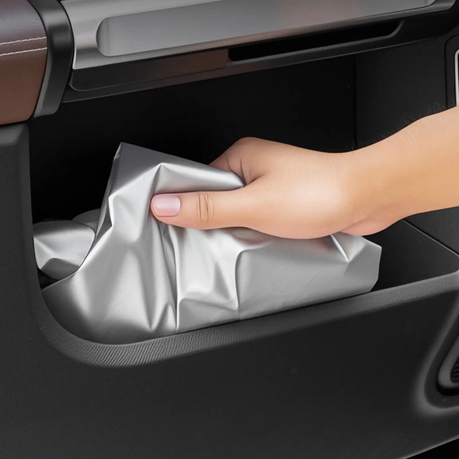 16.53 Inch Silver Coated Car Steering Wheel Sun Shade Cover Universal UV Protection Shield Cooling for Sedan SUV RV Truck Peaceful Pleasures Health and Wellness
