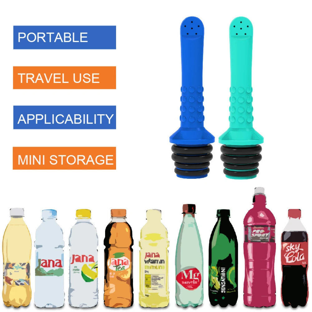 1/2Pcs Pack Portable Bidet Pipe for Toilet Universal Travel Bidet Compatible Plastic Bottle Clean Handheld Rinse machine Peaceful Pleasures Health and Wellness