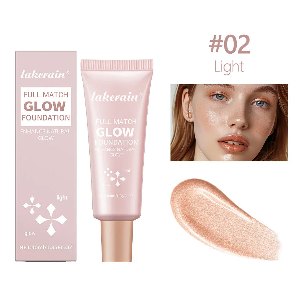 Glow Foundation Illuminator Glotion Natural Glow Enhancer Glowing Moisturizing Lightweight base Multi-purpose Illuminator Highli Peaceful Pleasures Health and Wellness 2