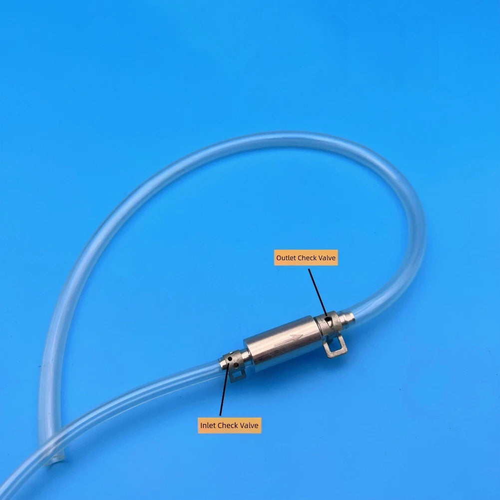 Effortless Brake Bleeder Leak-resistant Hose One-way Check Valves