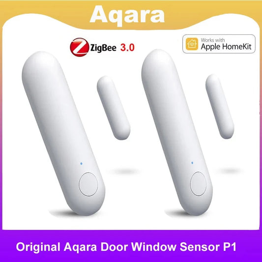 Aqara P1 Door Window Sensor Zigbee 3.0 Smart Home Wireless Anti-theft Homekit Induction Door Magnetic Alarm For HomeKit APP Peaceful Pleasures Health and Wellness