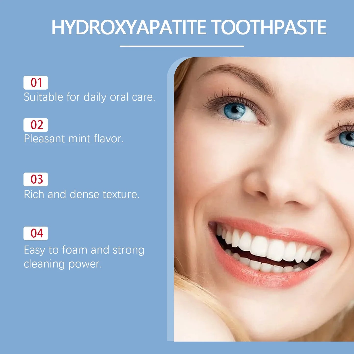 Oralhoe Hydroxyapatite Toothpaste – Enamel Repair & Whitening