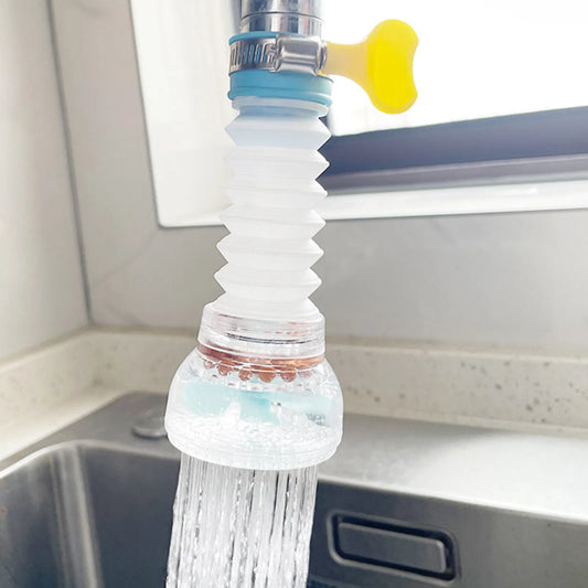 Retractable Faucet Water Filter Sink Bathroom Extender 360 Adjustable Peaceful Pleasures Health and Wellness