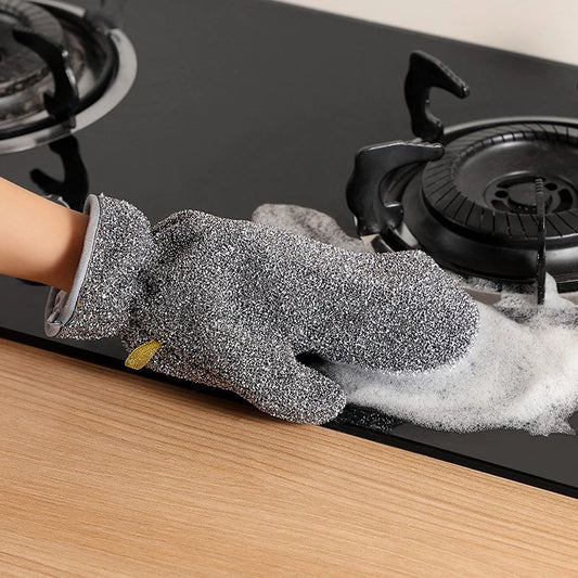 Wire Dishwashing Gloves – Waterproof Kitchen Cleaning Mittens Kitchen Cleaning Gloves Peaceful Pleasures Health and Wellness