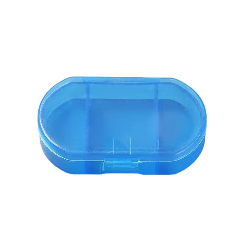 Mini Travel Pill Organizer | 2 & 3 Grid Portable Tablet Case