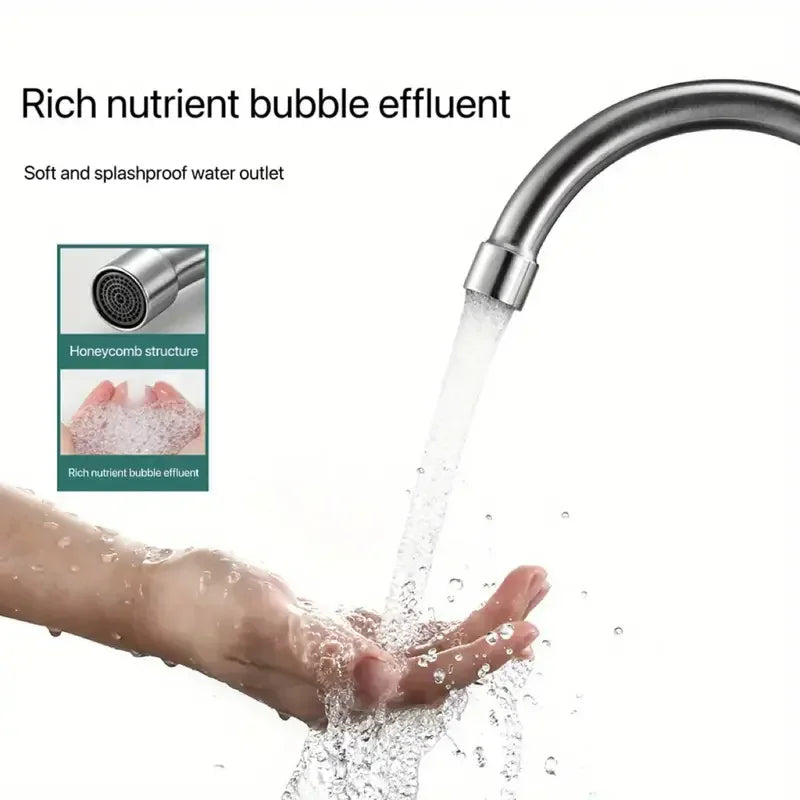 Single Handle Kitchen Sink Faucet – Hot & Cold Stainless Steel