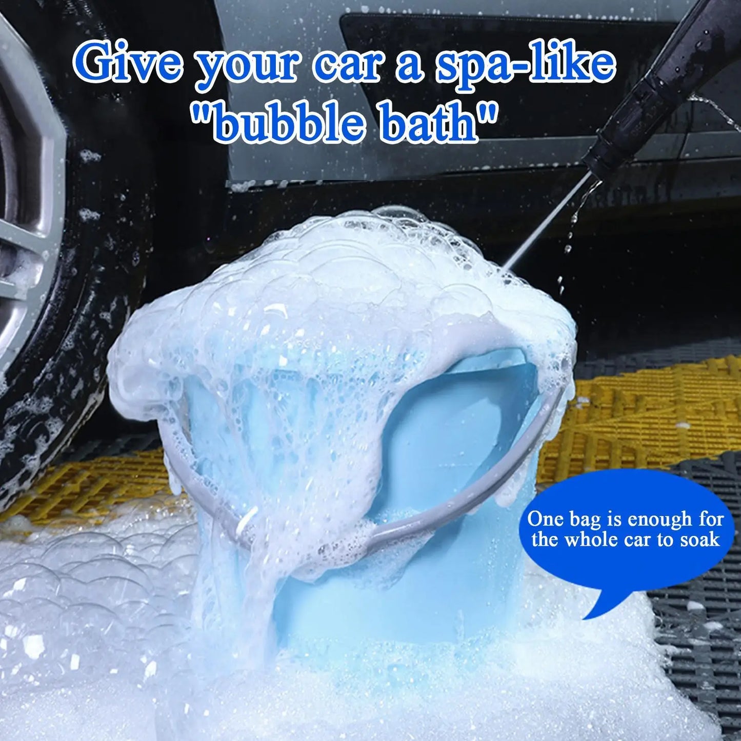 Concentrated Car Wash Shampoo 50ml | High-Gloss Auto Soap