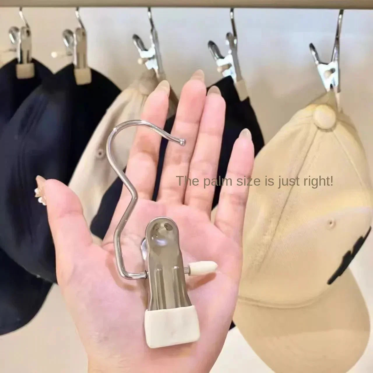 Multifunctional Clothespin Hanger Clothes Hook Buckle Metal Stainless Steel Hat Skirt Trouser Clip Clothing Wardrobe Storage Peaceful Pleasures Health and Wellness