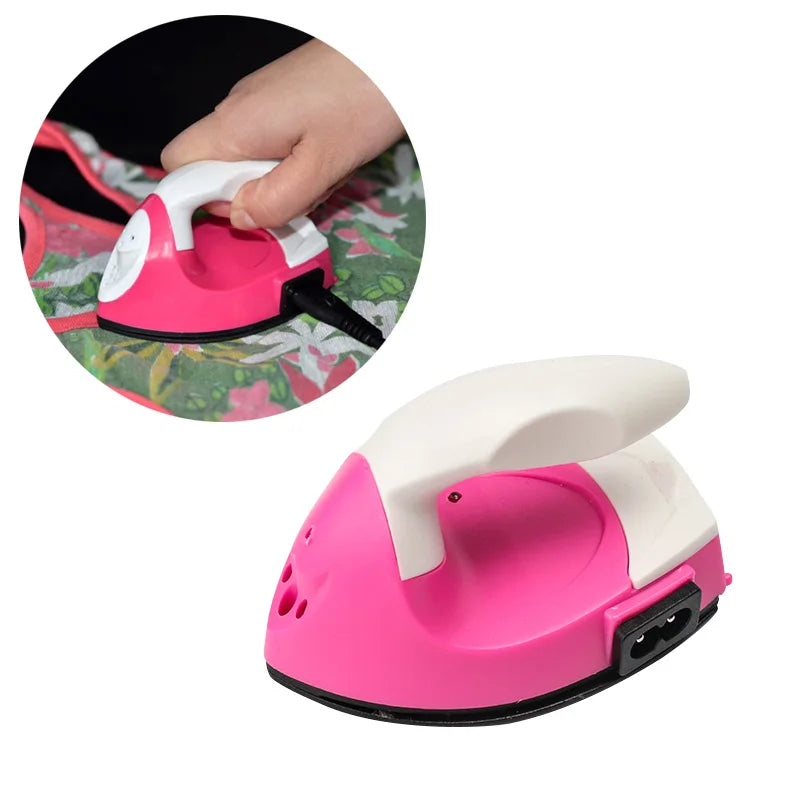 Mini Craft Iron Travel Iron Household Iron Mini Heat Press Machine for T Shirts Shoes and Hats Peaceful Pleasures Health and Wellness