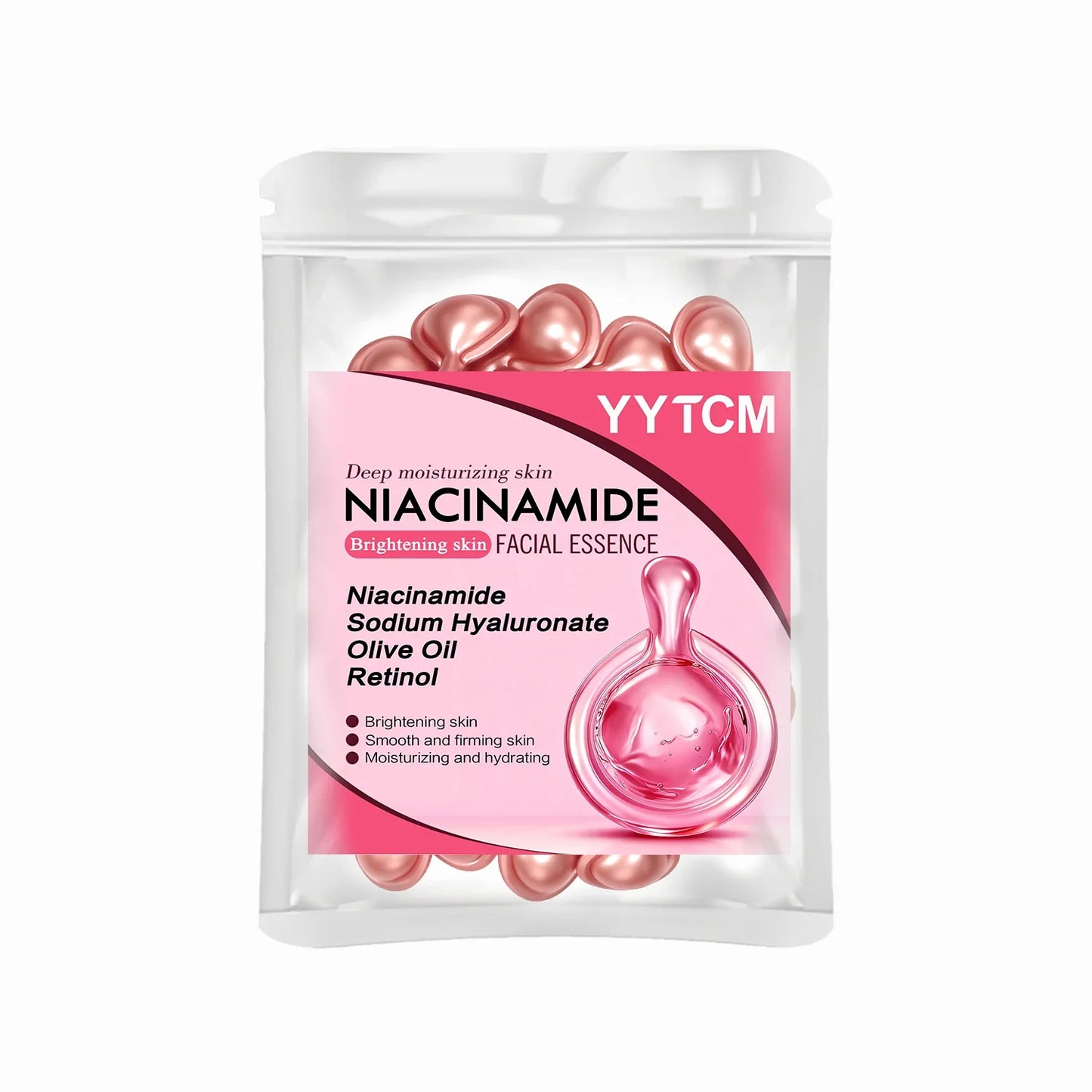 Niacinamide & Retinol Facial Essence Capsules – Brighten & Hydrate